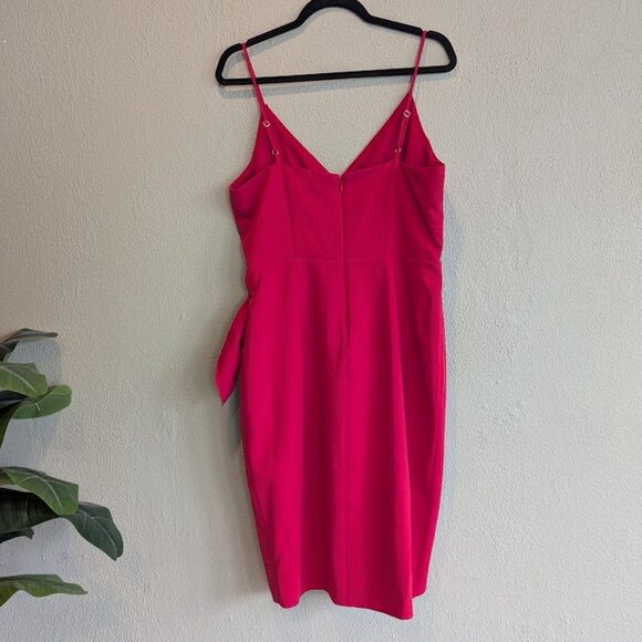 BCBGeneration * Women's Faux-Wrap High-Low Dress * Size 10 - Picture 4 of 7